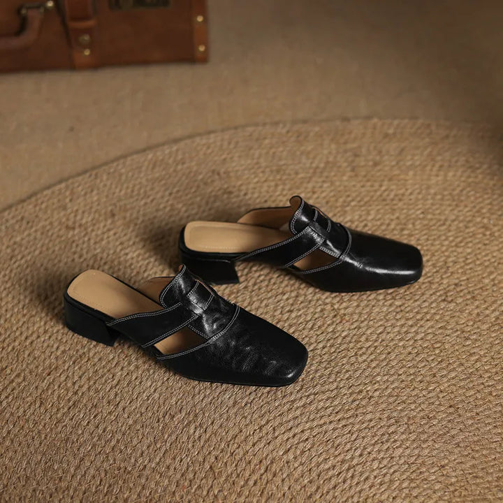 Mule Andie in pelle vera
