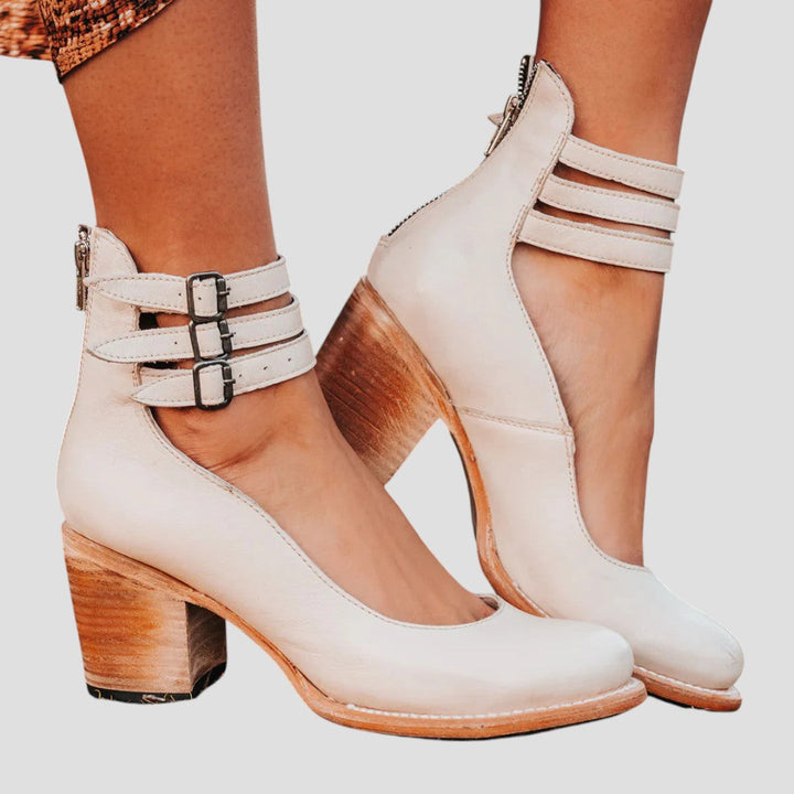 Botas estilosas e confortáveis