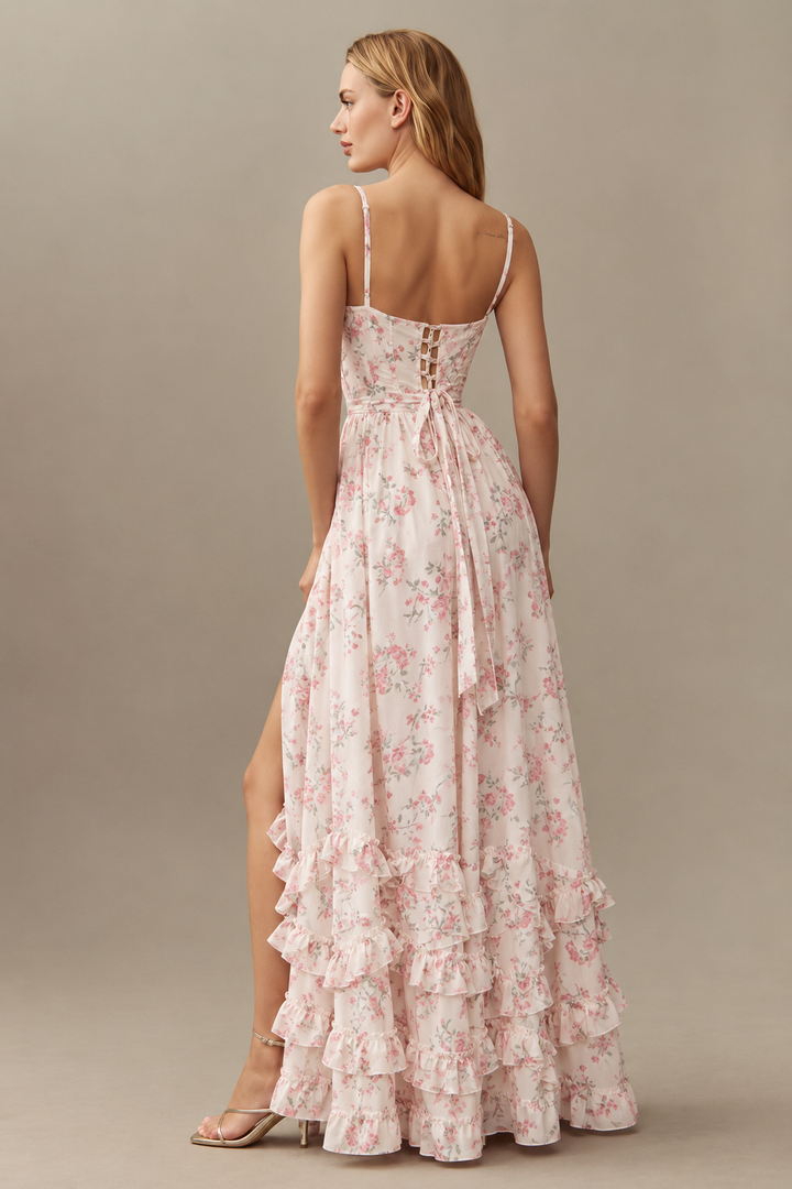 Alira | Elegant Floral Summer Dress
