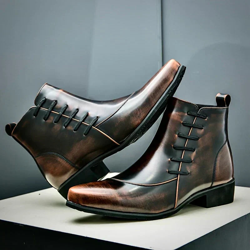 Samuel | Stylish Leather Boots for Men