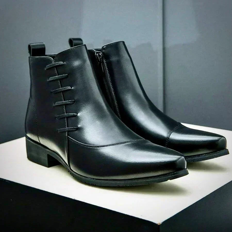 Samuel | Stylish Leather Boots for Men