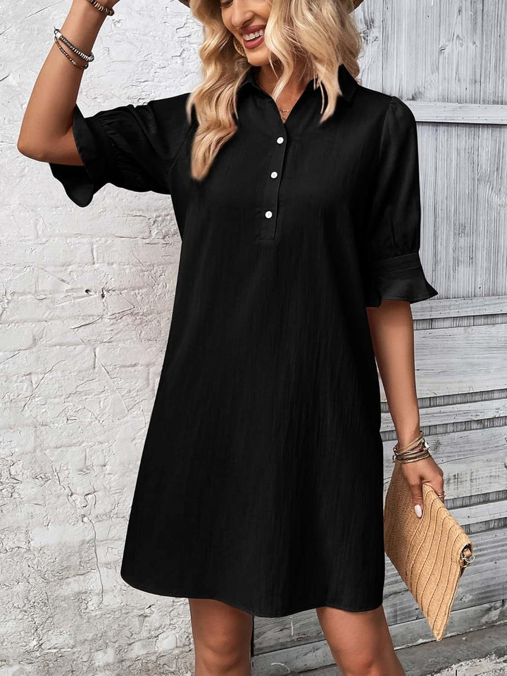 Cameron | Vestido Elegante com Babados