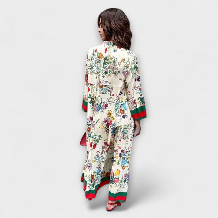 Oriana - Maxikleid mit Blumenmuster