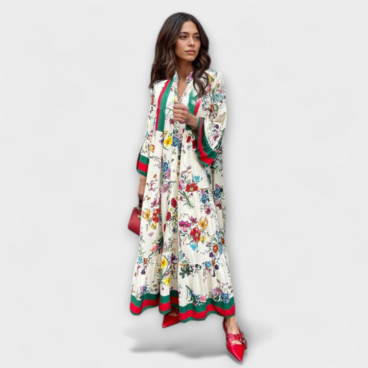 Oriana - Maxikleid mit Blumenmuster