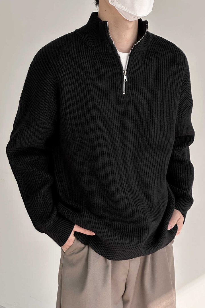 Lucas™ - Premium Pullover mit Reißverschluss