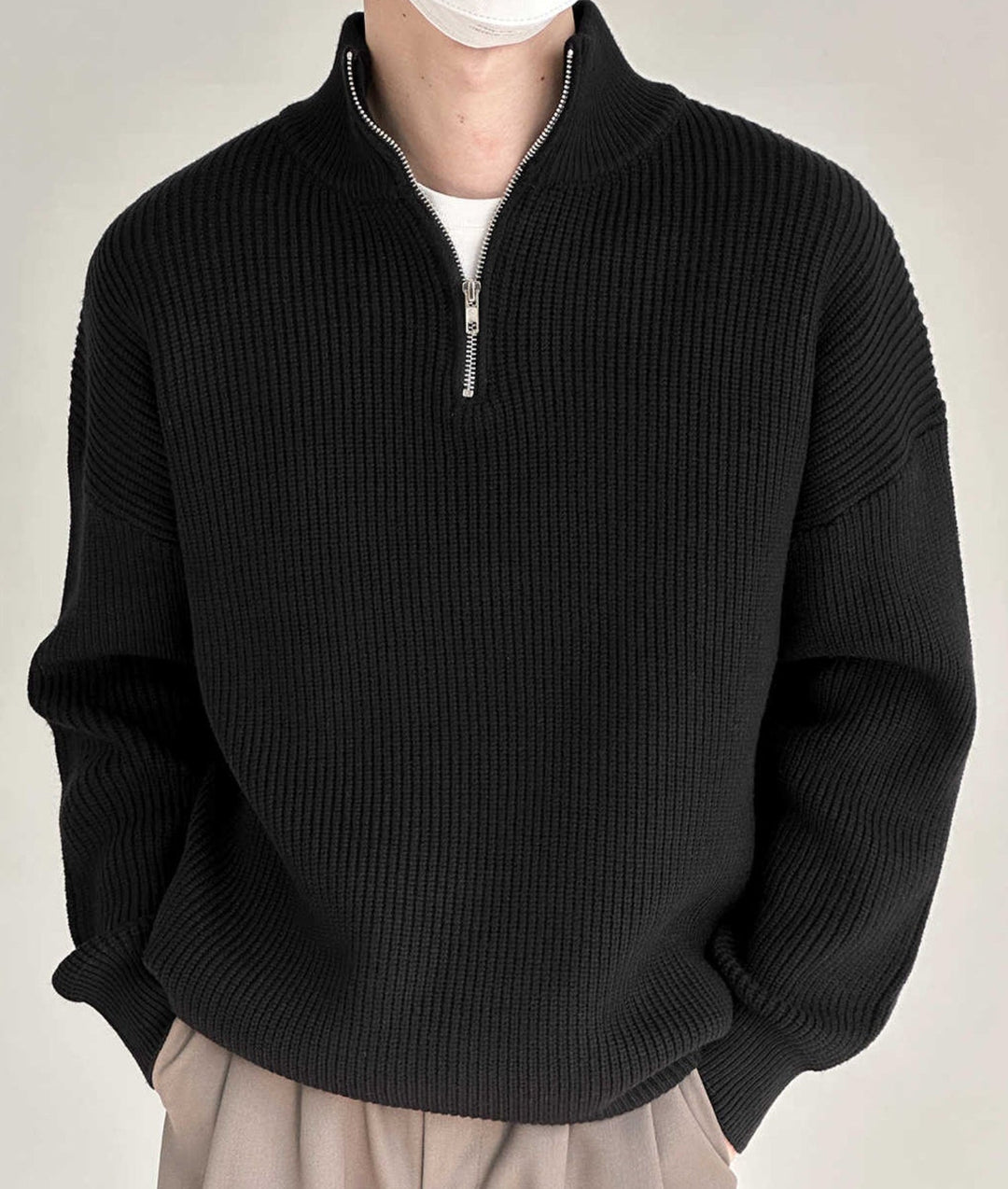 Lucas™ - Premium Pullover mit Reißverschluss