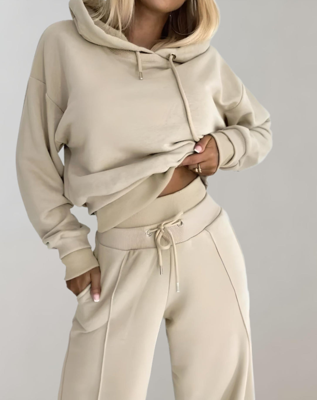Imelda | Relaxed Hoodie and Jogger Set with Soft Fabric and Comfortable Fit