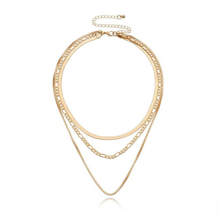 Collar Vintage de 3 Capas