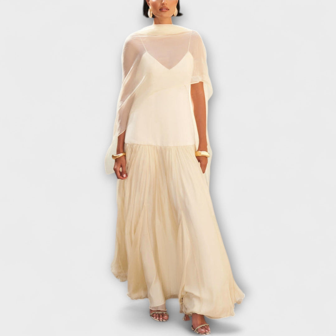 Solene - Vestido Maxi Longo Fía Flows