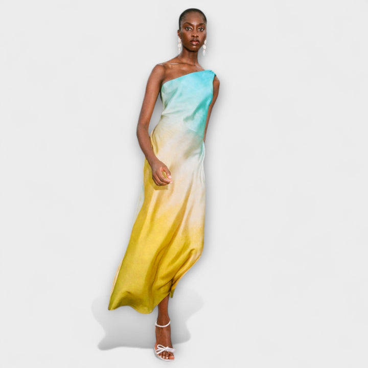 Arabella - One-shoulder midikjole