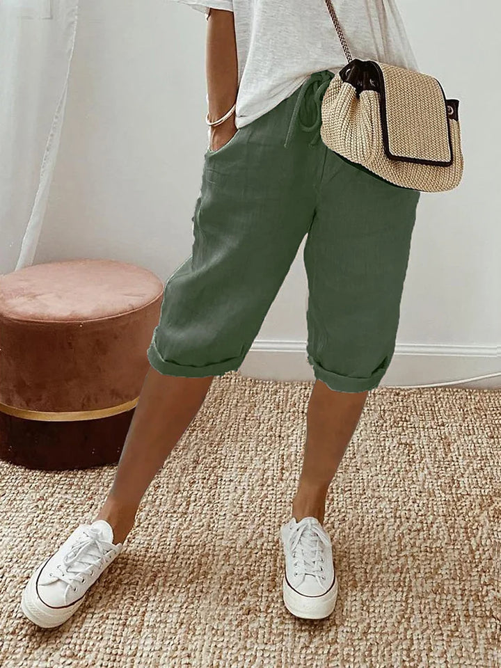 LUI™ – LETTE bomulds-linned shorts