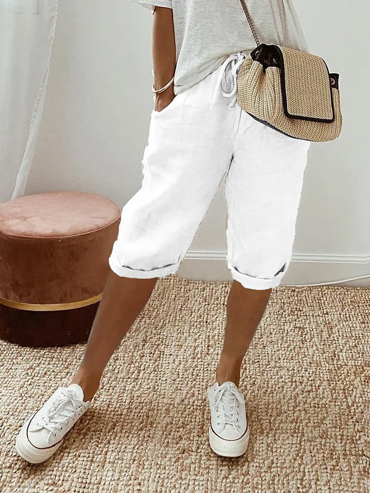 LUI™ – LETTE bomulds-linned shorts