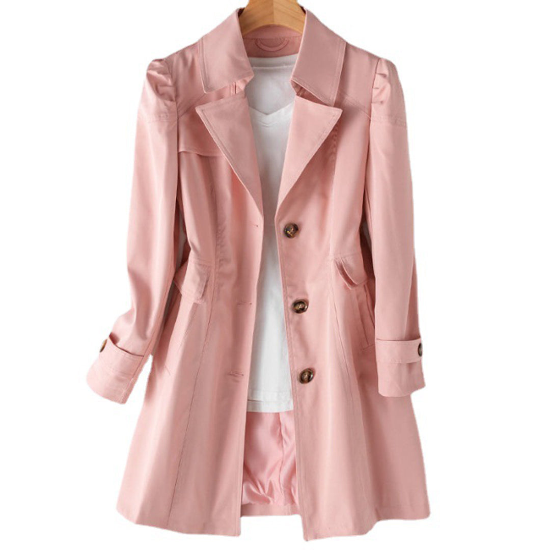 Women's Windbreaker Wind and Rain Resistant Jacket Adjustable Hood Waist