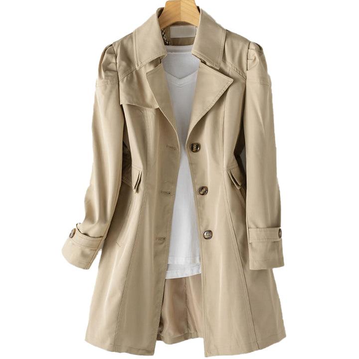 Women's Windbreaker Wind and Rain Resistant Jacket Adjustable Hood Waist
