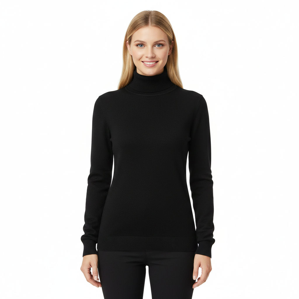 Margaret | Dolcevita elegante in cashmere dal taglio sartoriale