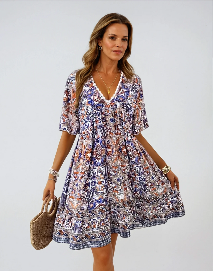 Layla™ - Lässiges Boho-Kleid
