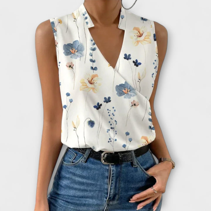 Loretta | Top sofisticato con scollo a V