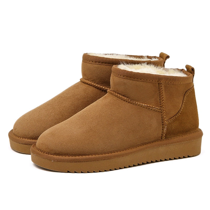 Cosette | Cozy Slip-On Ankle Boots with Warm Lining and Stable Sole