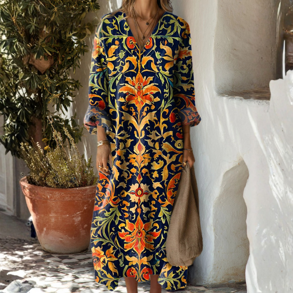 Nora™ - Vestido Acogedor de Lino