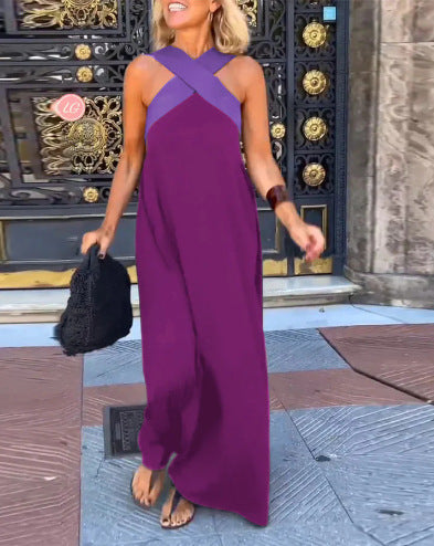 Delphine - Vestido con corte cruzado