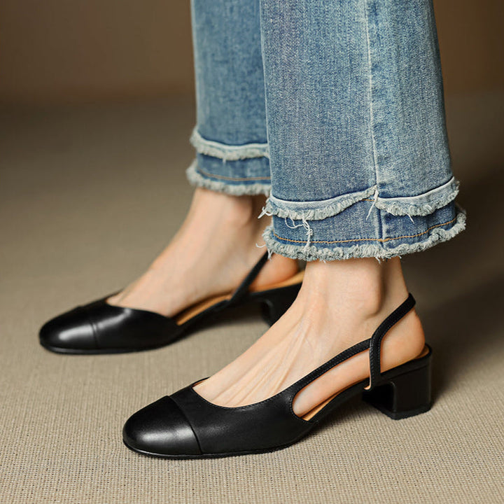 Reyna Pumps aus echtem Leder