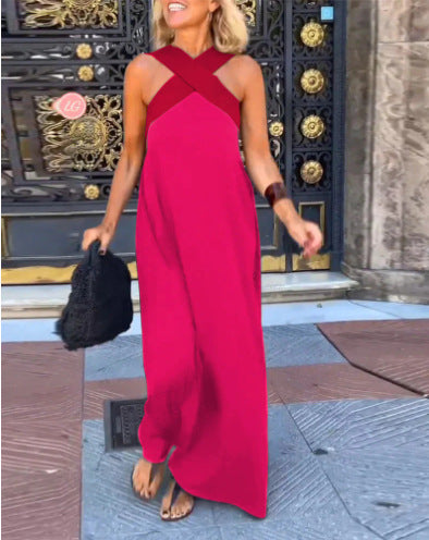 Delphine - Vestido con corte cruzado