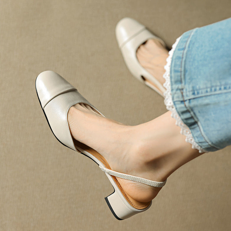 Reyna Pumps aus echtem Leder