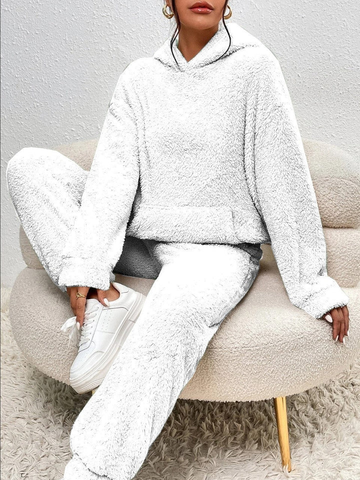 Maisie | Cozy Women's Fleece Hoodie and Jogger Set with Cuffed Ankles