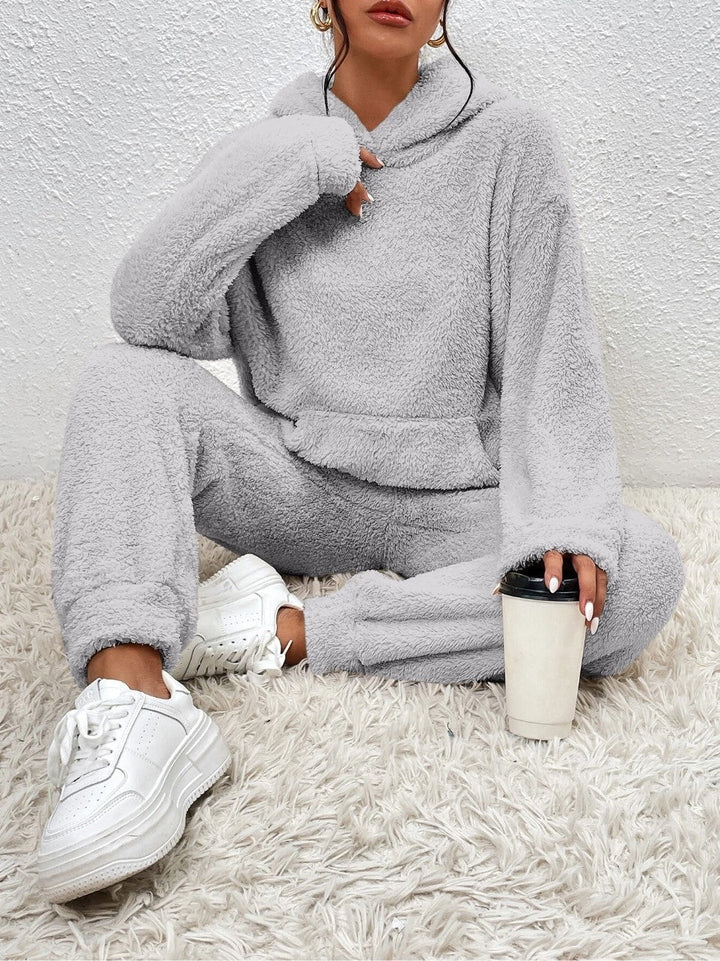Maisie | Cozy Women's Fleece Hoodie and Jogger Set with Cuffed Ankles