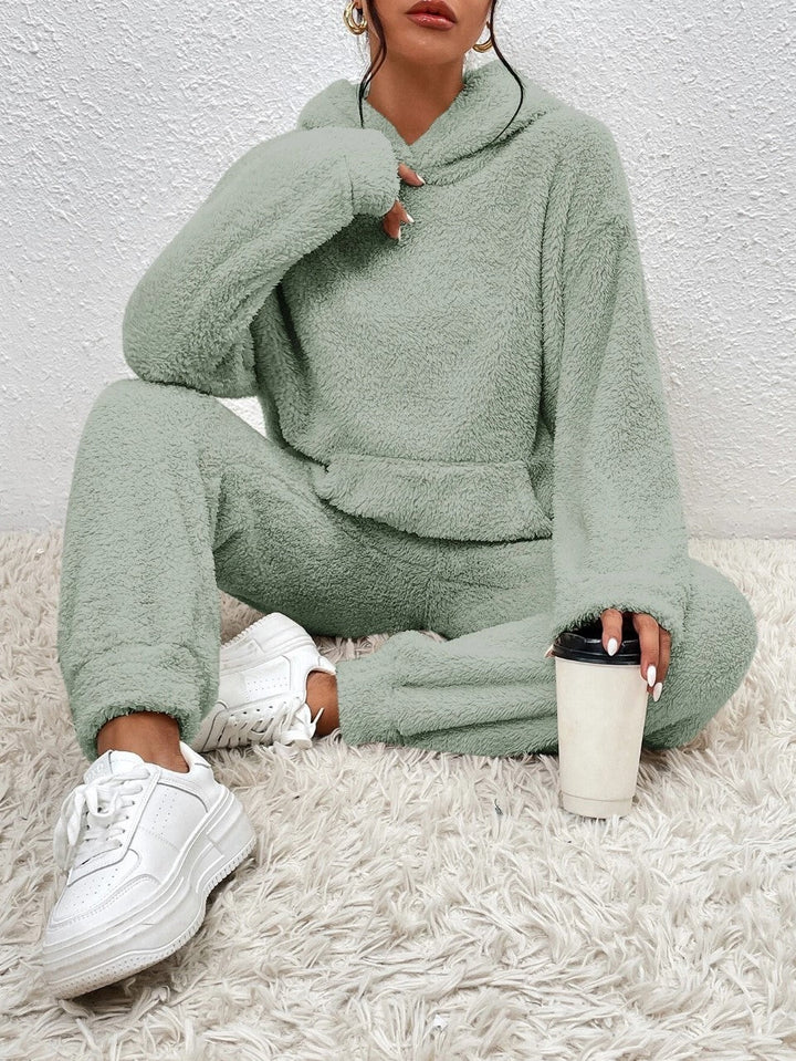 Maisie | Cozy Women's Fleece Hoodie and Jogger Set with Cuffed Ankles