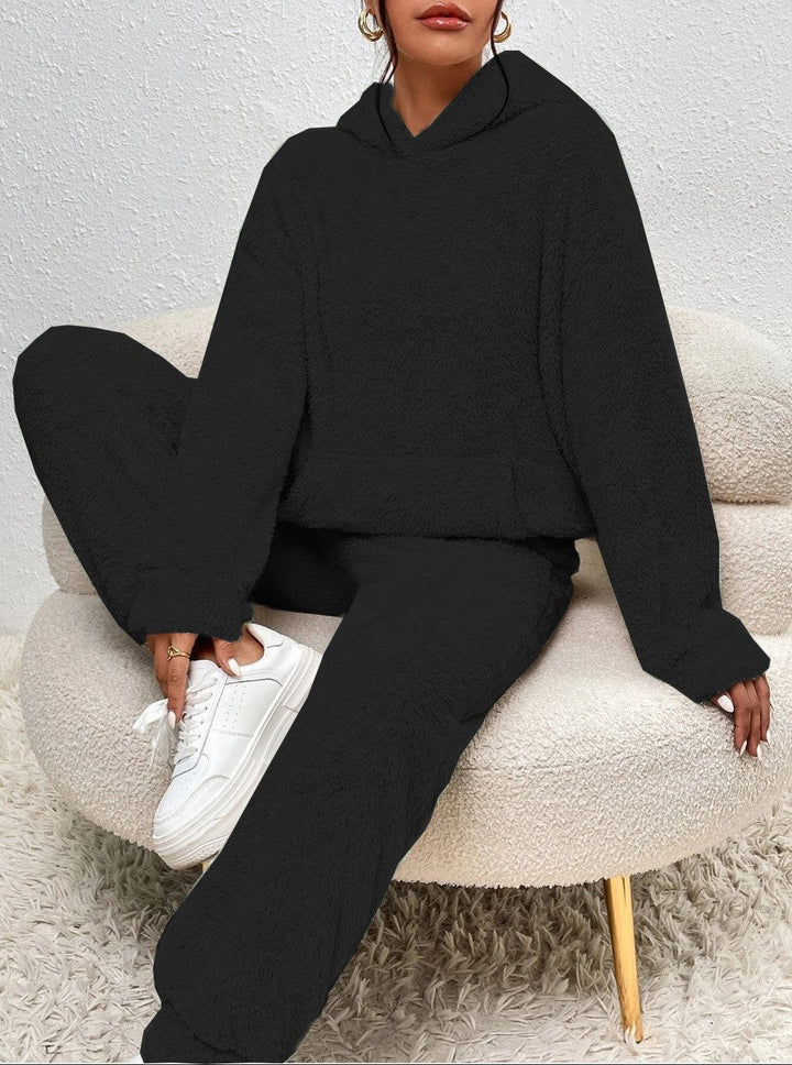 Maisie | Cozy Women's Fleece Hoodie and Jogger Set with Cuffed Ankles