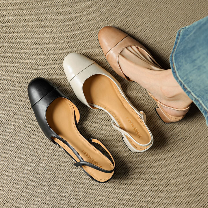 Reyna Pumps aus echtem Leder
