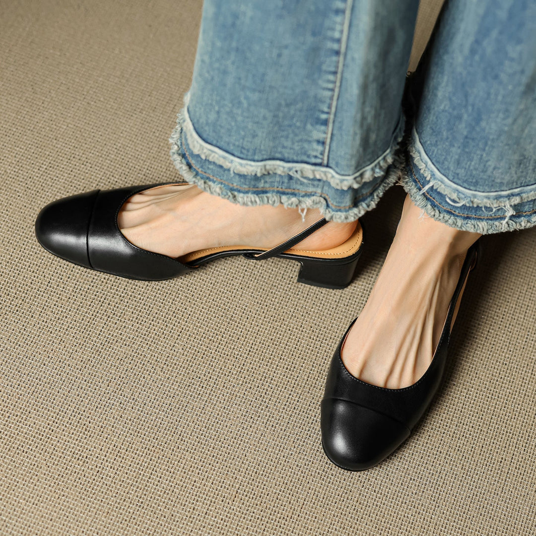 Reyna Pumps aus echtem Leder