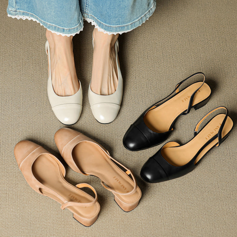 Reyna Pumps aus echtem Leder