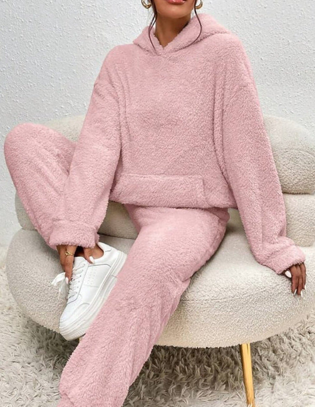 Maisie | Cozy Women's Fleece Hoodie and Jogger Set with Cuffed Ankles