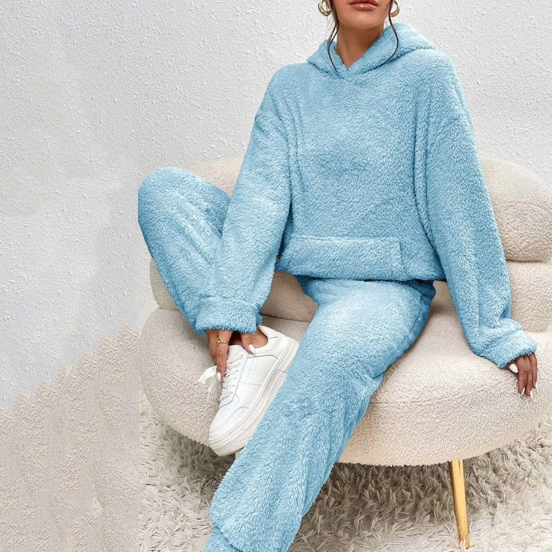 Maisie | Cozy Women's Fleece Hoodie and Jogger Set with Cuffed Ankles
