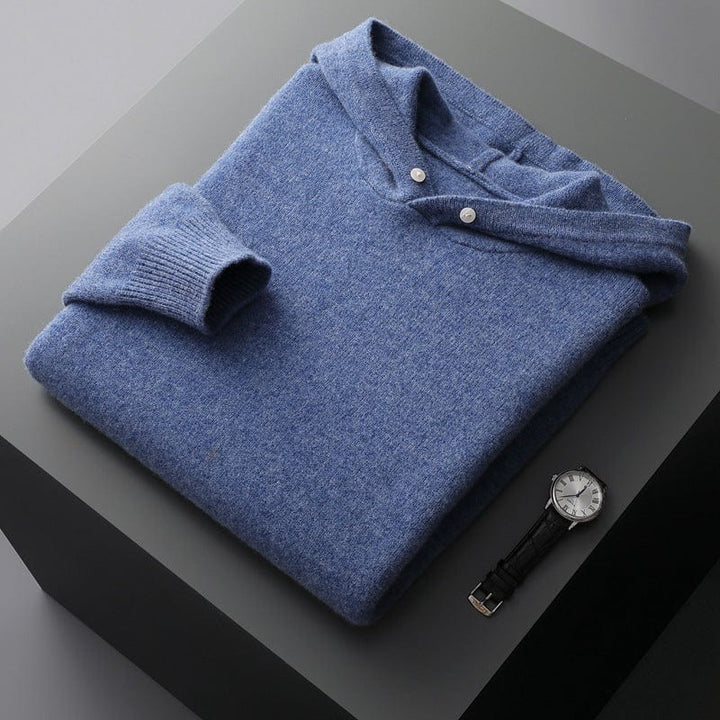 Moletom com Capuz Arden de Lã Merino