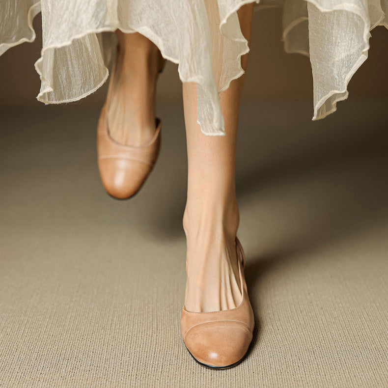 Reyna Pumps aus echtem Leder