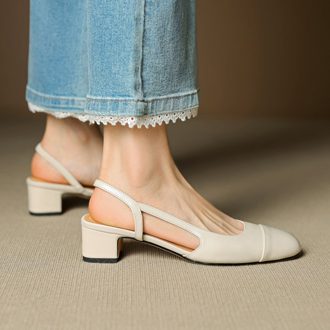 Reyna Pumps aus echtem Leder