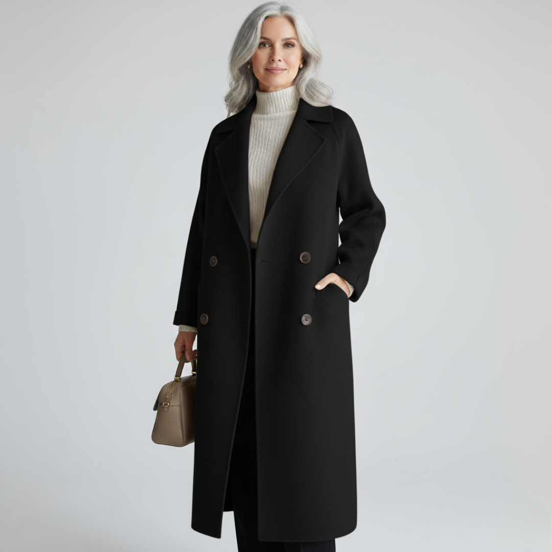 Eulalie | Zeitlos eleganter Mantel mit minimalistischer Schnittführung und klarer Silhouette