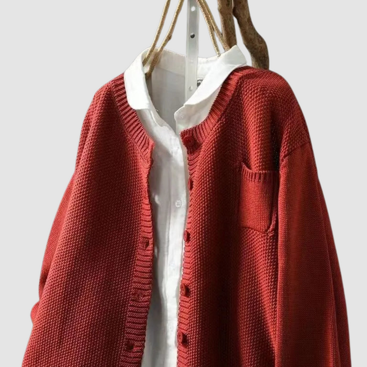 Berlinda™ Cardigan Lavorato a Maglia Accogliente