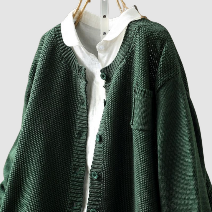 Berlinda™ Cardigan Lavorato a Maglia Accogliente