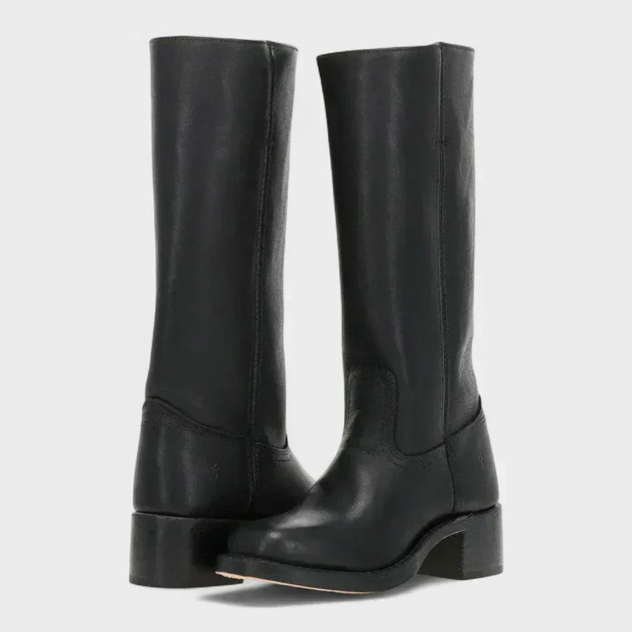 Noor | Bottes d’inspiration rétro avec semelle extérieure antidérapante et semelle intérieure rembourrée