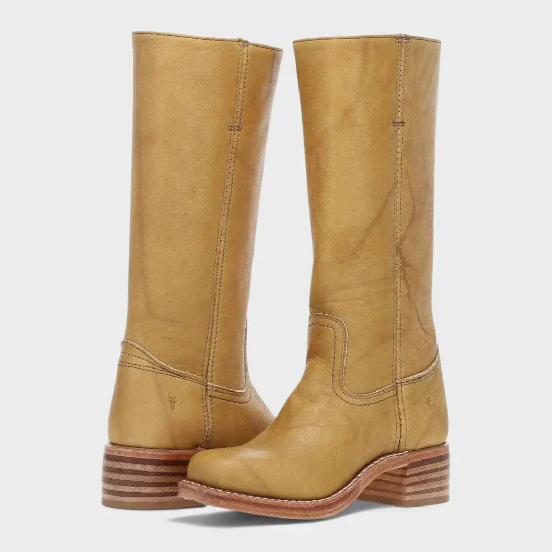 Noor | Bottes d’inspiration rétro avec semelle extérieure antidérapante et semelle intérieure rembourrée