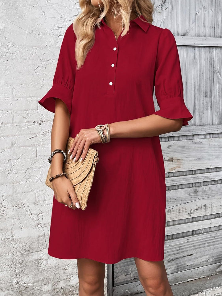 Cameron | Vestido Elegante com Babados