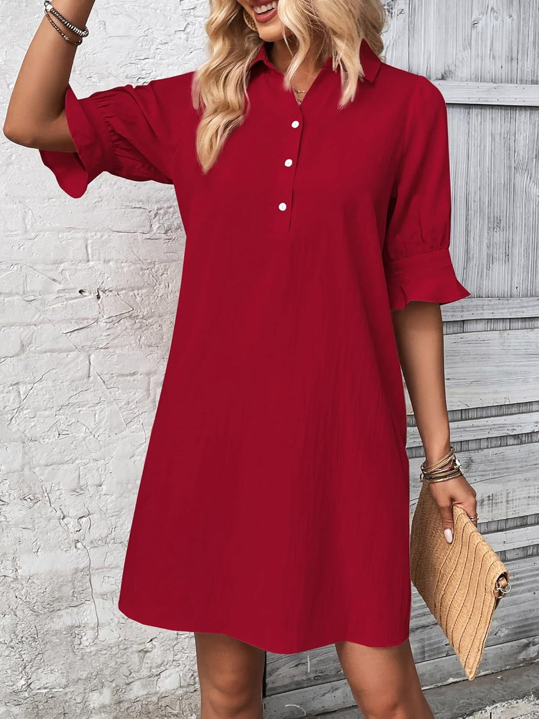 Cameron | Vestido Elegante com Babados