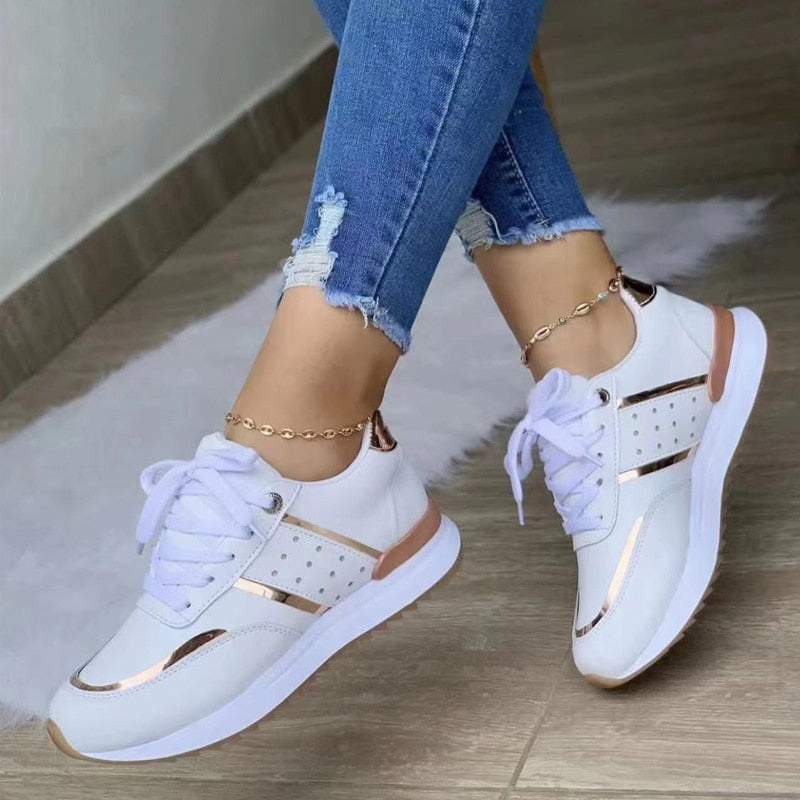 Melanie | Supportive Comfortable Sneakers with Padded Insole