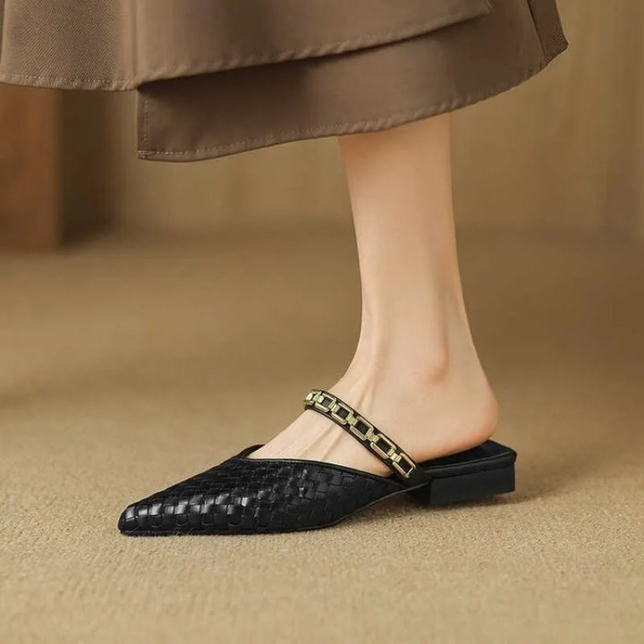 Delmira Spitzpantoffeln