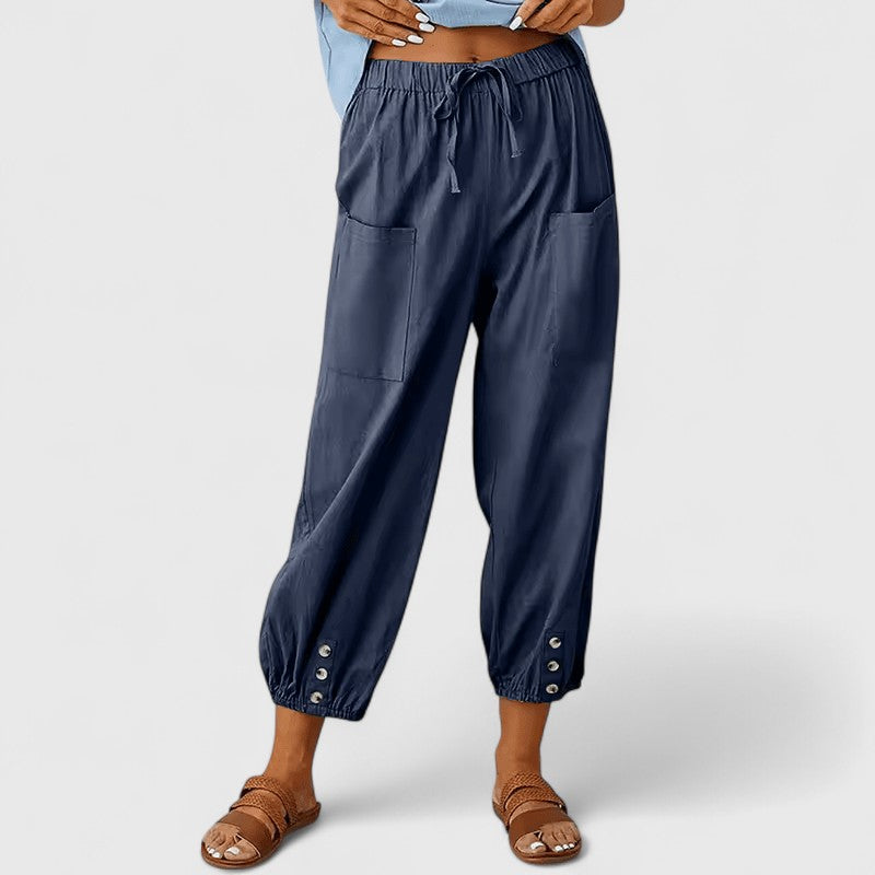 Jolie | Anspruchsvolle Hose mit weitem Bein