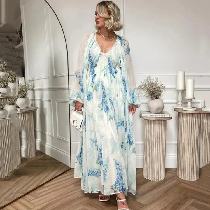 Selene – Let Blomstret Kjole
